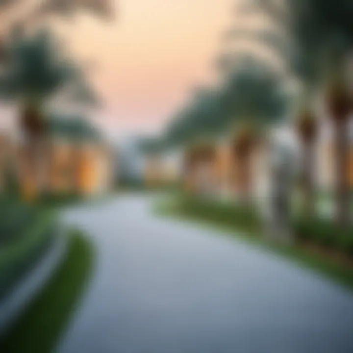 Community amenities in Al Dhaher Al Ain including parks and recreational areas