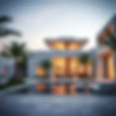 Contemporary Villas in Al Dhaher Al Ain Modern villas in Al Dhaher Al Ain reflecting contemporary architecture