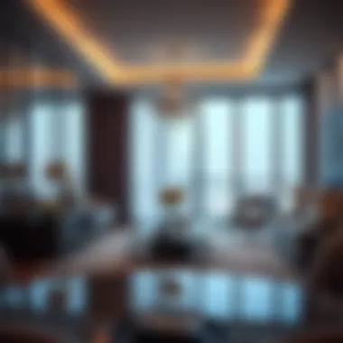 Luxury Interiors of Burjman Interior design elements reflecting luxury in Burjman apartments