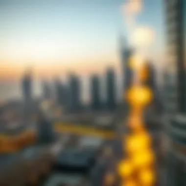 Skyline of Opportunity in Dubai Luxurious Dubai skyline illustrating real estate growth