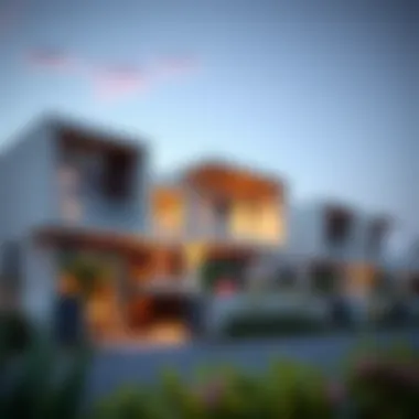Modern Residential Architecture in Jumeirah Village Stylish residential architecture reflecting modern design trends in Jumeirah Village