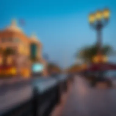 Cultural landmarks along Dubai's scenic promenades