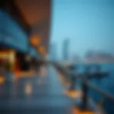 Stunning architectural design of Dubai's waterfront promenade