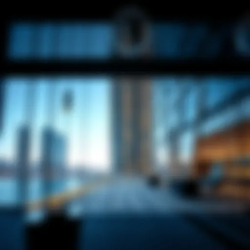 Stunning architectural view of La Riviera Tower