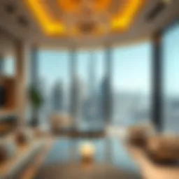 Stunning luxury property in Dubai skyline
