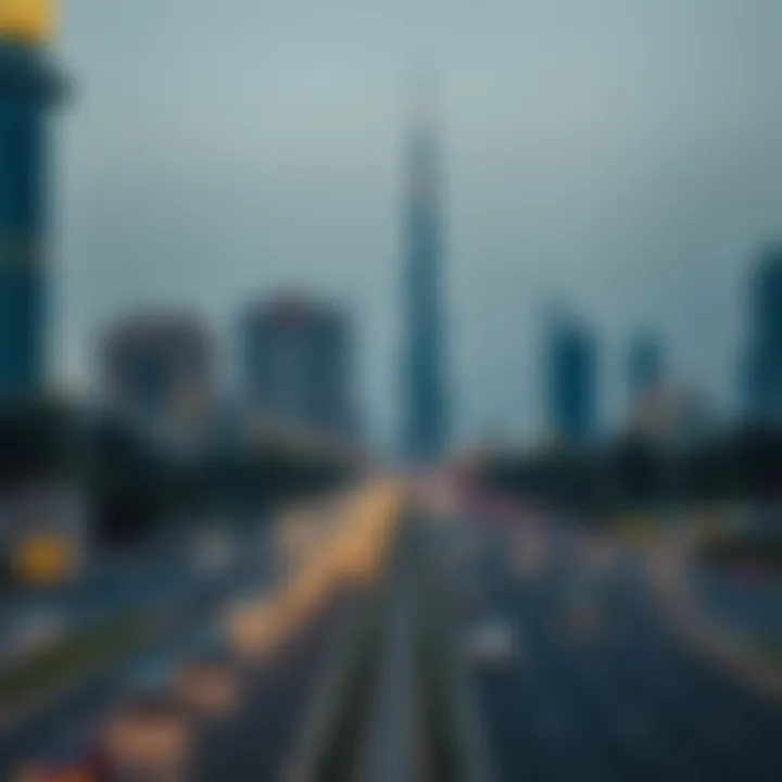Historical timeline of Sheikh Zayed Road development