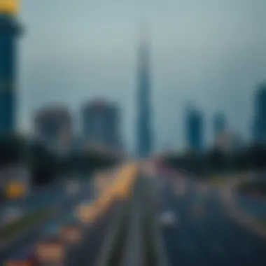 Historical Evolution of Sheikh Zayed Road Historical timeline of Sheikh Zayed Road development